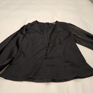 Pretty night out satin blouse